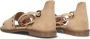 Notre-v Dames Sandalen 23269 Beige Dames - Thumbnail 4