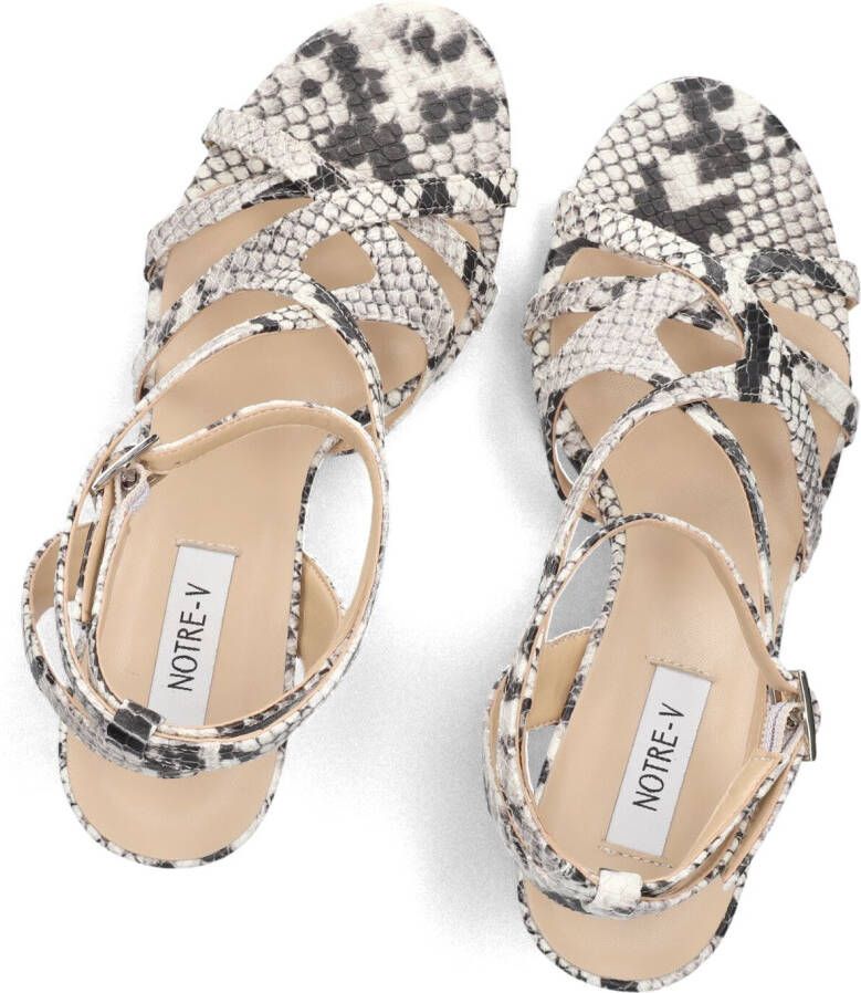 NOTRE-V Beige Sandalen 42527