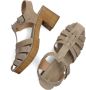 Notre-V Notre V 7827 Sandalen Dames Beige - Thumbnail 5