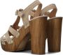 Notre-V Notre V 7946 Sandalen Dames Beige - Thumbnail 3