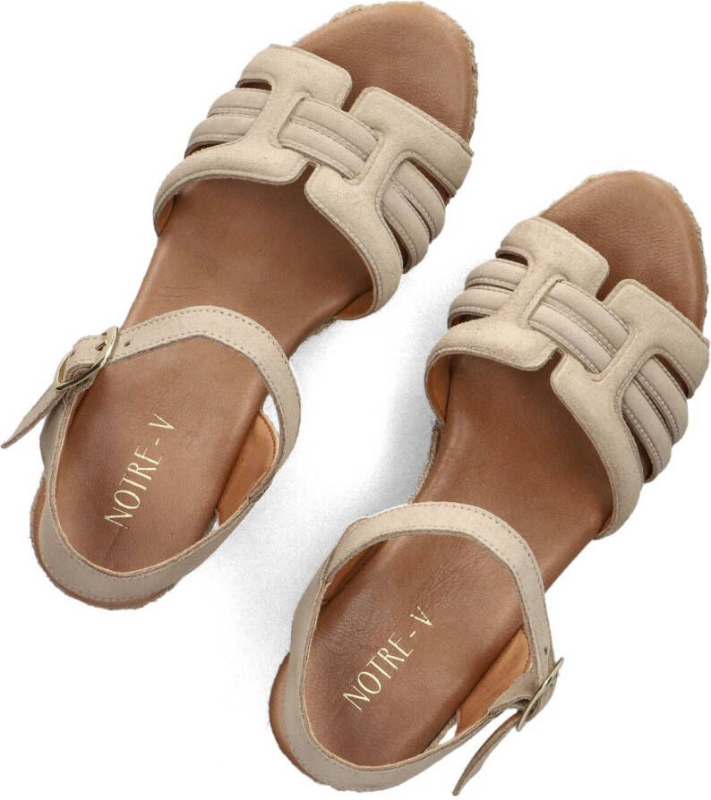 NOTRE-V Beige Sandalen As-14372