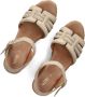 Notre-V As-14372 Sandalen Met Sleehak Dames Beige - Thumbnail 6