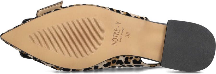 NOTRE-V Beige Hakken 12241