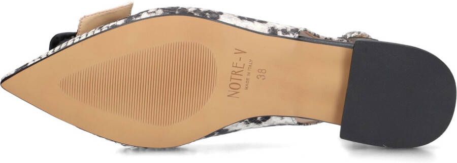 NOTRE-V Beige Hakken 12241