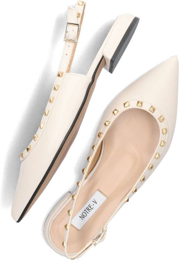 NOTRE-V Beige Schoenen 12270