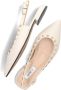 Notre-V 12270 Slingbacks Dames Beige - Thumbnail 6