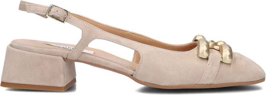 NOTRE-V Beige Slingbacks 4460