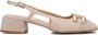 Notre-V 4460 Slingbacks Dames Beige - Thumbnail 3