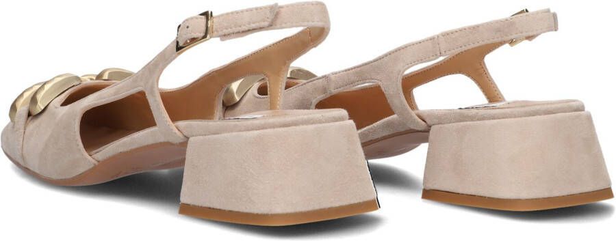 NOTRE-V Beige Slingbacks 4460