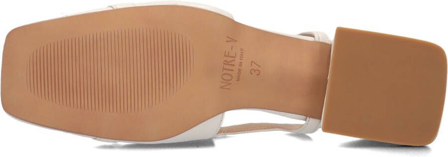 NOTRE-V Beige Slingbacks 4460