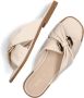 Bruin Tinten 226 Slippers Dames Beige - Thumbnail 5