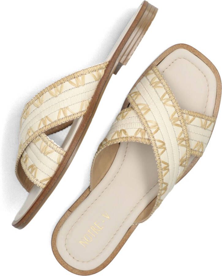 NOTRE-V Beige Slippers 23172