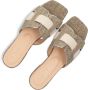 Notre-V 6416 Slippers Dames Beige - Thumbnail 6