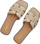 Notre-V As-16301 Slippers Dames Beige - Thumbnail 6