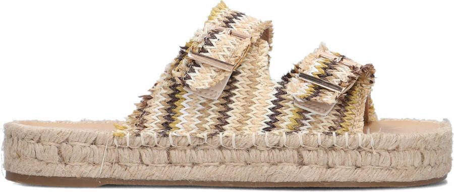 NOTRE-V Beige Slippers Sdaw0126