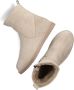 Notre-V Notre V 2204 02 Vachtlaarzen Warme Laarzen Dames Beige - Thumbnail 5