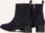 Notre-V 63231 Enkellaarsjes Enkelboots met rits Dames Blauw - Thumbnail 5