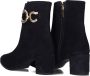 Notre-V 8558 Enkellaarsjes Enkelboots met rits Dames Blauw - Thumbnail 4