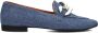 Notre-V 4605 Loafers Instappers Dames Blauw - Thumbnail 3
