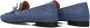 Notre-V 4605 Loafers Instappers Dames Blauw - Thumbnail 4