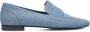 Notre-V 4625 Loafers Instappers Dames Blauw - Thumbnail 4