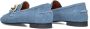 Notre-V 4638 Loafers Instappers Dames Blauw - Thumbnail 4