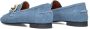Notre-V 4638 Loafers Instappers Dames Blauw - Thumbnail 5