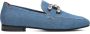 Notre-V 6112 Mocassins Instappers Dames Blauw - Thumbnail 3