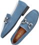 Notre-V 6112 Mocassins Instappers Dames Blauw - Thumbnail 7