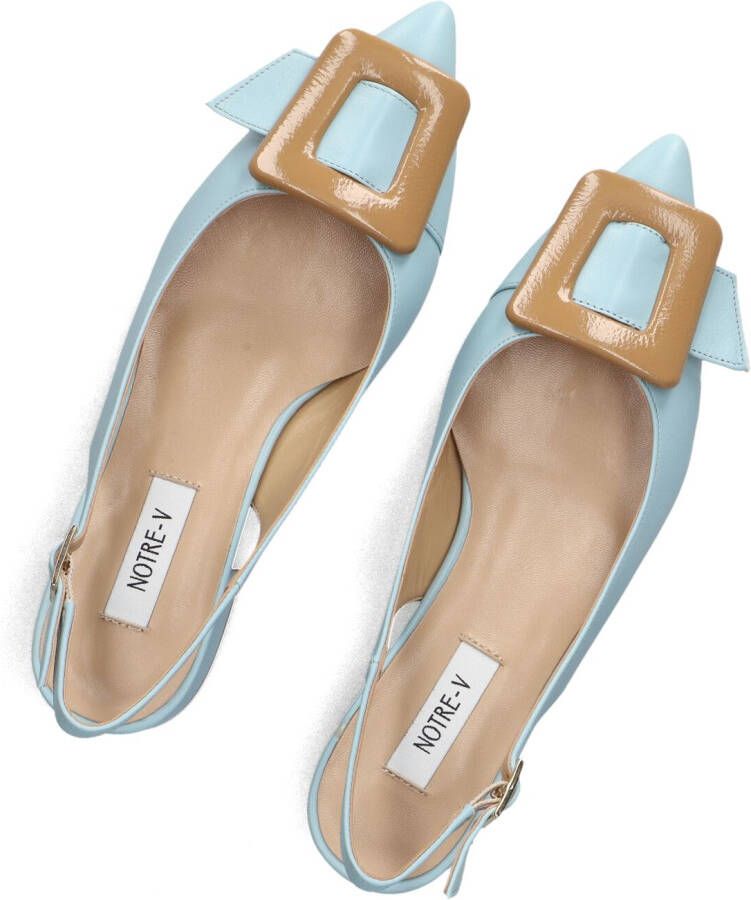 NOTRE-V Blauwe Hakken 3341