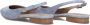 Notre-V 08-231 Slingbacks Dames Lichtblauw - Thumbnail 5
