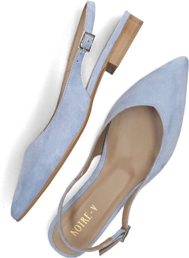 NOTRE-V Blauwe Slingbacks 08-231