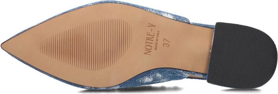 NOTRE-V Blauwe Slingbacks 12270