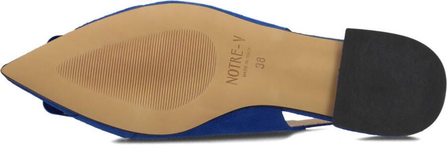 NOTRE-V Blauwe Slingbacks 12272