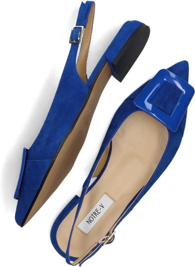 NOTRE-V Blauwe Slingbacks 12272