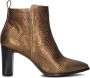 Notre-V 4838 Enkellaarsjes Enkelboots met rits Dames Brons - Thumbnail 3