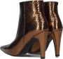 Notre-V 87533 Enkellaarsjes Enkelboots met rits Dames Brons - Thumbnail 3