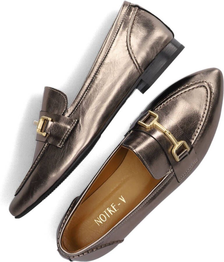 NOTRE-V Bronze Loafers 4628