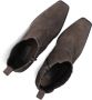 Notre-V 33028 Enkellaarsjes Enkelboots met rits Dames Bruin - Thumbnail 6