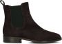 Notre-V 3422 Enkellaarsjes Enkelboots met rits Dames Bruin - Thumbnail 3
