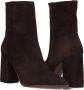 Notre-V 46936 Enkellaarsjes Enkelboots met rits Dames Bruin - Thumbnail 6