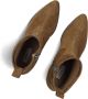 Notre-V 63231 Enkellaarsjes Enkelboots met rits Dames Bruin - Thumbnail 6