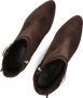 Notre-V 8552 Enkellaarsjes Enkelboots met rits Dames Bruin - Thumbnail 7