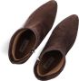 Notre-V 97436 Enkellaarsjes Enkelboots met rits Dames Bruin - Thumbnail 5