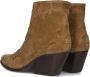 Notre-V Ar196 Enkellaarsjes Enkelboots met rits Dames Bruin - Thumbnail 3