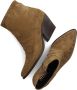 Notre-V Ar196 Enkellaarsjes Enkelboots met rits Dames Bruin - Thumbnail 5