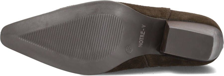 NOTRE-V Bruine Enkellaarsjes Shn80672