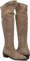 Notre-V 394492 Laarzen Suède Dames Taupe - Thumbnail 6