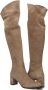 Notre-v Elegante Suède Hoge Laarzen 8597 Beige Dames - Thumbnail 7