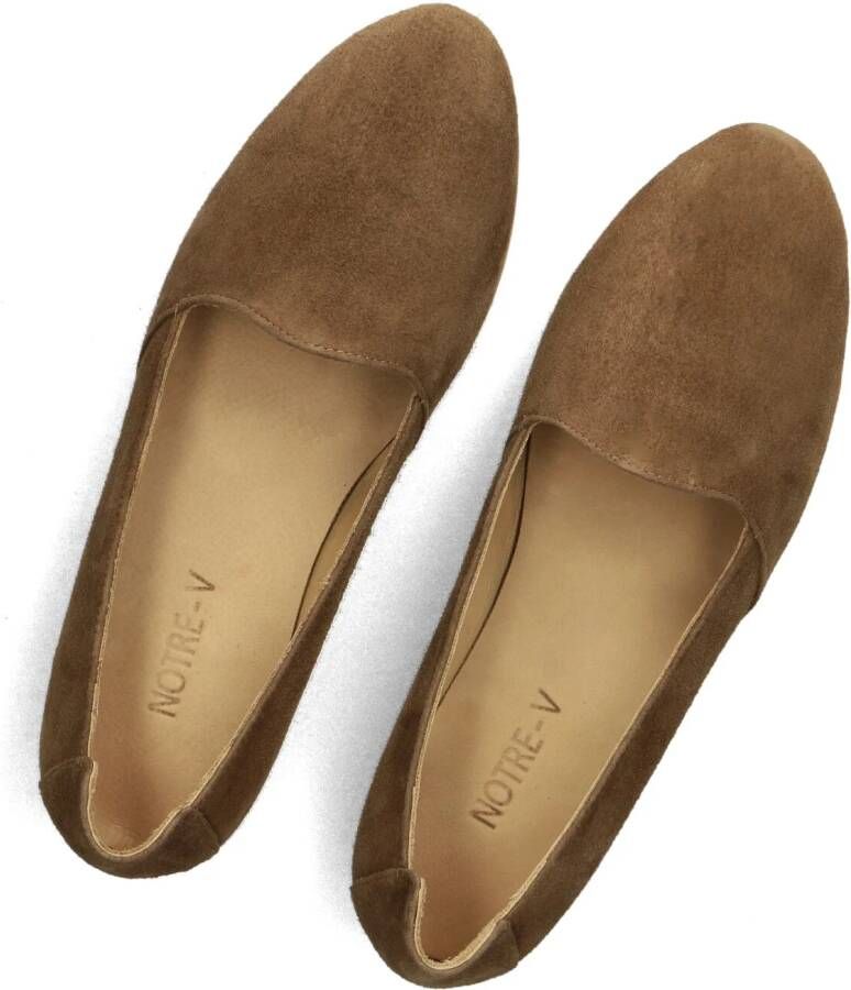 NOTRE-V Bruine Loafers 11869